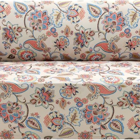 H.VERSAILTEX Floral Pattern Sofa Cover — Printed Design; High-Stretch & Washable; Fits Various Sofa Types; Ultra-Soft Fabric; Pet-Friendly Protector ("Sunshine Floral" Style: Sofa Size)